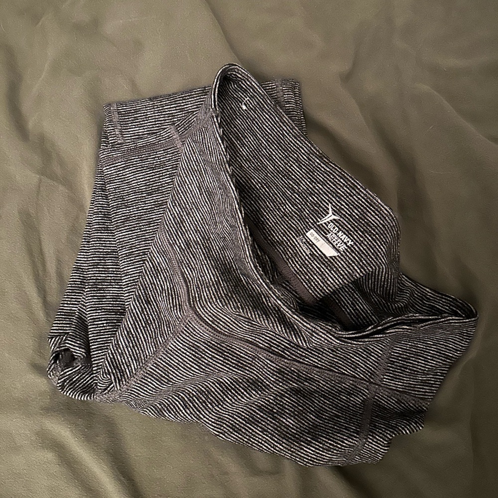 stripped comfy leggings